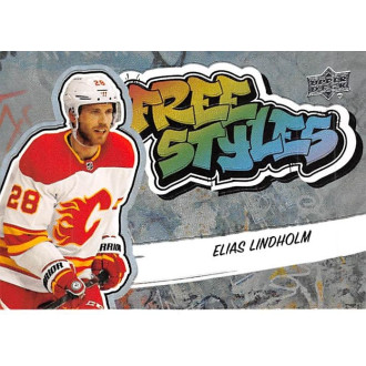 Insertní karty - Lindholm Elias - 2022-23 Upper Deck Freestyles No.18