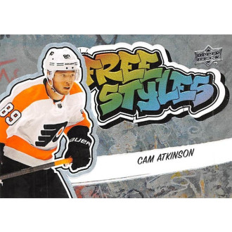 Insertní karty - Atkinson Cam - 2022-23 Upper Deck Freestyles No.42