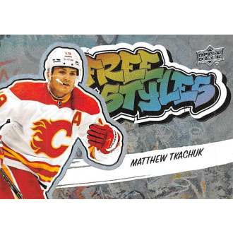 Insertní karty - Tkachuk Matthew - 2022-23 Upper Deck Freestyles No.49