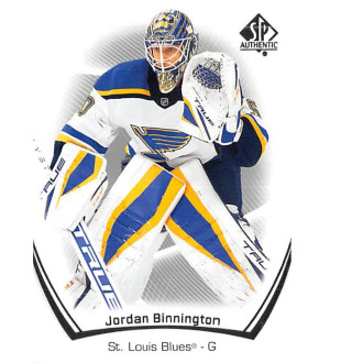 Řadové karty - Binnington Jordan - 2021-22 SP Authentic No.12