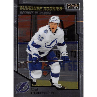 Řadové karty - Foote Cal - 2020-21 O-Pee-Chee Platinum No.191