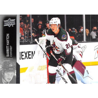 Řadové karty - Hayton Barrett - 2021-22 Upper Deck No.259