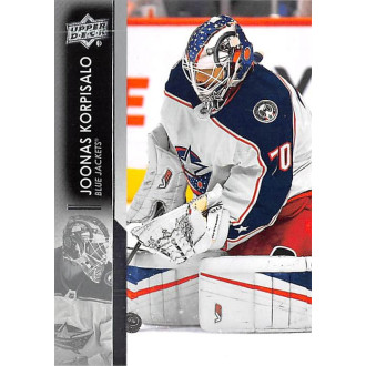 Řadové karty - Korpisalo Joonas - 2021-22 Upper Deck No.304