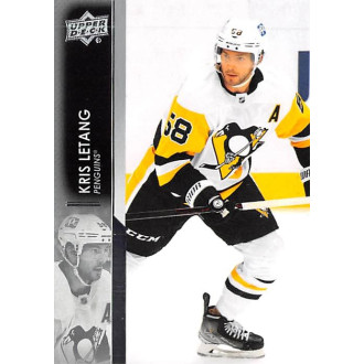 Řadové karty - Letang Kris - 2021-22 Upper Deck No.388