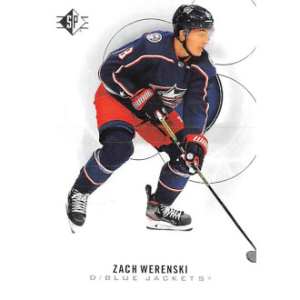 Řadové karty - Werenski Zach - 2020-21 SP Authentic No.88