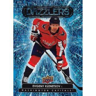 Insertní karty - Kuznetsov Evgeny - 2022-23 Upper Deck Dazzlers Blue No.13