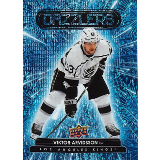 Insertní karty - Arvidsson Viktor - 2022-23 Upper Deck Dazzlers Blue No.22