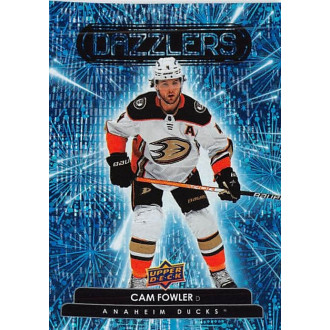 Insertní karty - Fowler Cam - 2022-23 Upper Deck Dazzlers Blue No.23