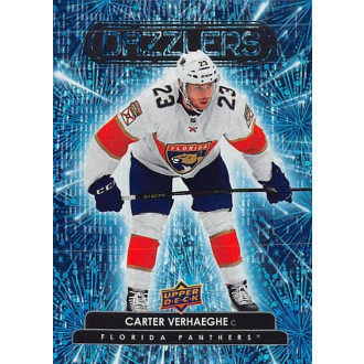 Insertní karty - Verhaeghe Carter - 2022-23 Upper Deck Dazzlers Blue No.31