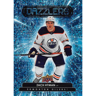 Insertní karty - Hyman Zach - 2022-23 Upper Deck Dazzlers Blue No.32