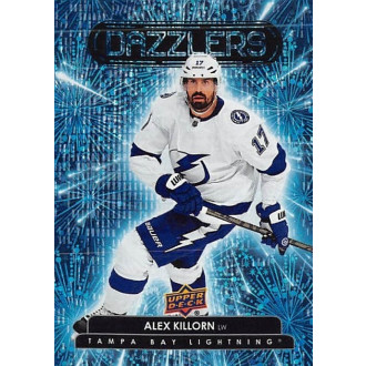 Insertní karty - Killorn Alex - 2022-23 Upper Deck Dazzlers Blue No.33