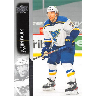 Řadové karty - Faulk Justin - 2021-22 Upper Deck No.154