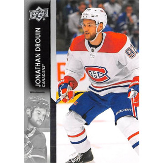 Řadové karty - Drouin Jonathan - 2021-22 Upper Deck No.345