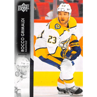 Řadové karty - Grimaldi Rocco - 2021-22 Upper Deck No.354