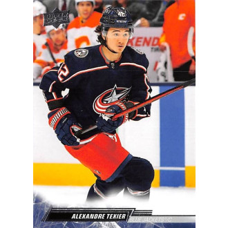 Řadové karty - Texier Alexandre - 2022-23 Upper Deck No.56