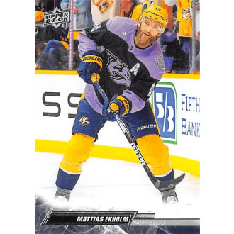Řadové karty - Ekholm Mattias - 2022-23 Upper Deck No.100