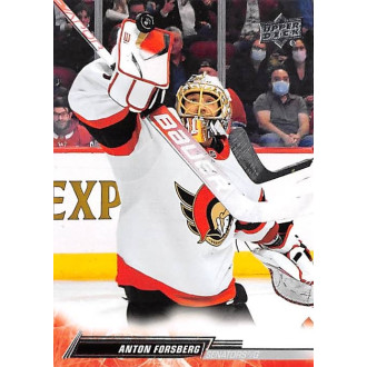 Řadové karty - Forsberg Anton - 2022-23 Upper Deck No.128