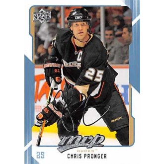 Řadové karty - Pronger Chris - 2008-09 MVP No.5
