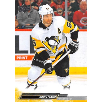 Řadové karty - Letang Kris - 2022-23 Upper Deck No.388