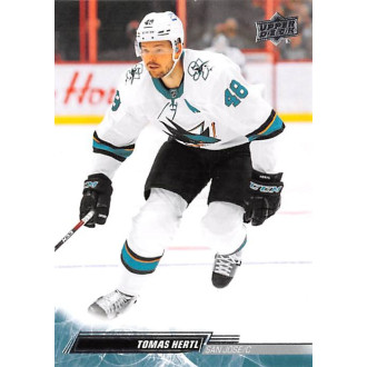 Řadové karty - Hertl Tomáš - 2022-23 Upper Deck No.393
