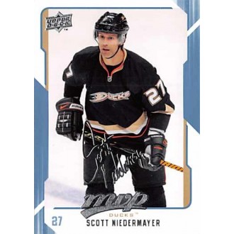 Řadové karty - Niedermayer Scott - 2008-09 MVP No.8