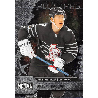 Řadové karty - Tkachuk Brady - 2020-21 Metal Universe No.183