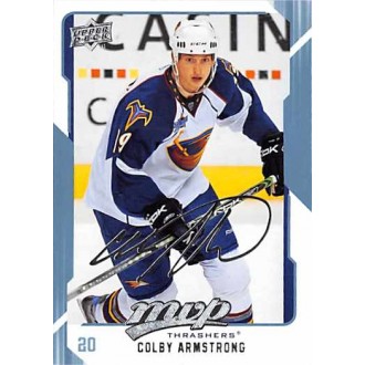 Řadové karty - Armstrong Colby - 2008-09 MVP No.15