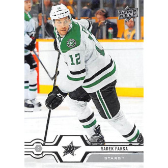 Řadové karty - Faksa Radek - 2019-20 Upper Deck No.145