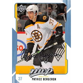Řadové karty - Bergeron Patrice - 2008-09 MVP No.21