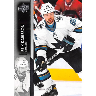 Řadové karty - Karlsson Erik - 2021-22 Upper Deck No.395