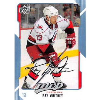 Řadové karty - Whitney Ray - 2008-09 MVP No.52