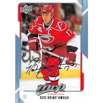 Řadové karty - Brind´Amour Rod - 2008-09 MVP No.53