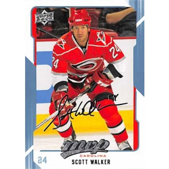 Řadové karty - Walker Scott - 2008-09 MVP No.57