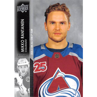 Řadové karty - Rantanen Mikko - 2021-22 Upper Deck No.675