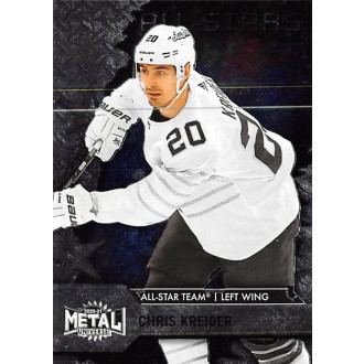 Řadové karty - Kreider Chris - 2020-21 Metal Universe No.196