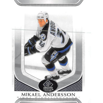 Řadové karty - Andersson Mikael - 2020-21 SP Signature Edition Legends No.95