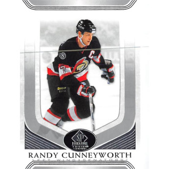 Řadové karty - Cunneyworth Randy - 2020-21 SP Signature Edition Legends No.184
