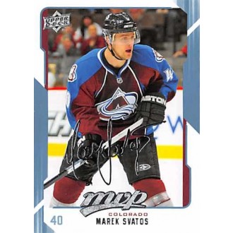 Řadové karty - Svatoš Marek - 2008-09 MVP No.77