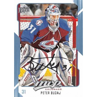 Řadové karty - Budaj Peter - 2008-09 MVP No.79