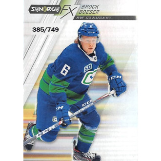 Insertní karty - Boeser Brock - 2020-21 Synergy Synergy FX No.FX22