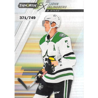 Insertní karty - Klingberg John - 2020-21 Synergy Synergy FX No.FX32