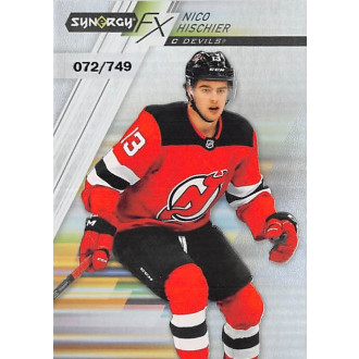 Insertní karty - Hischier Nico - 2020-21 Synergy Synergy FX No.FX34