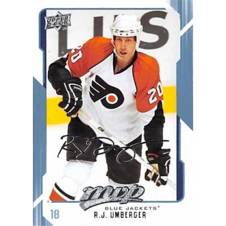 Řadové karty - Umberger R.J. - 2008-09 MVP No.89