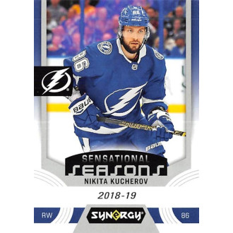 Insertní karty - Kucherov Nikita - 2019-20 Synergy Sensational Seasons No.SS3