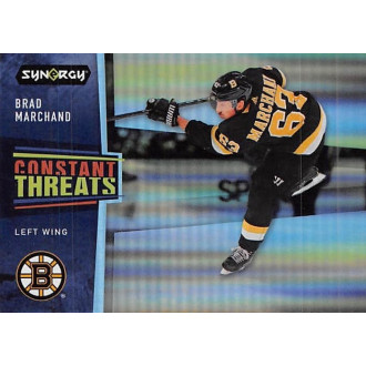Insertní karty - Marchand Brad - 2020-21 Synergy Constant Threats No.CT07