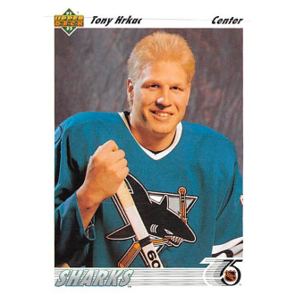 Řadové karty - Hrkac Tony - 1991-92 Upper Deck No.56