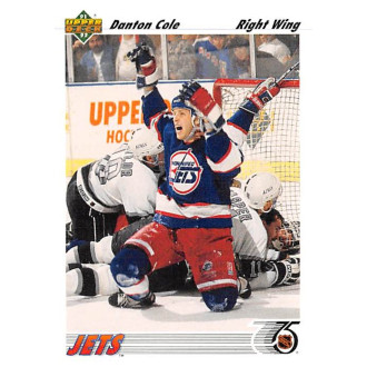 Řadové karty - Cole Danton - 1991-92 Upper Deck No.210