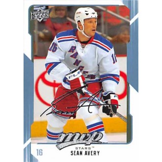 Řadové karty - Avery Sean - 2008-09 MVP No.98