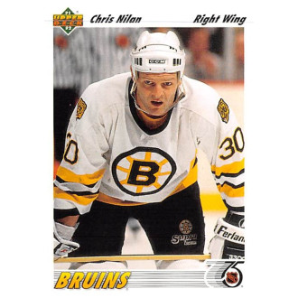 Řadové karty - Nilan Chris - 1991-92 Upper Deck No.237