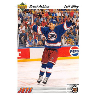 Řadové karty - Ashton Brent - 1991-92 Upper Deck No.303